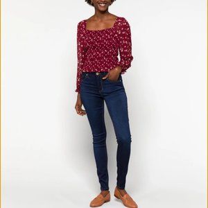 Ellie High Rise Indigo Skinny Jeans (tall)